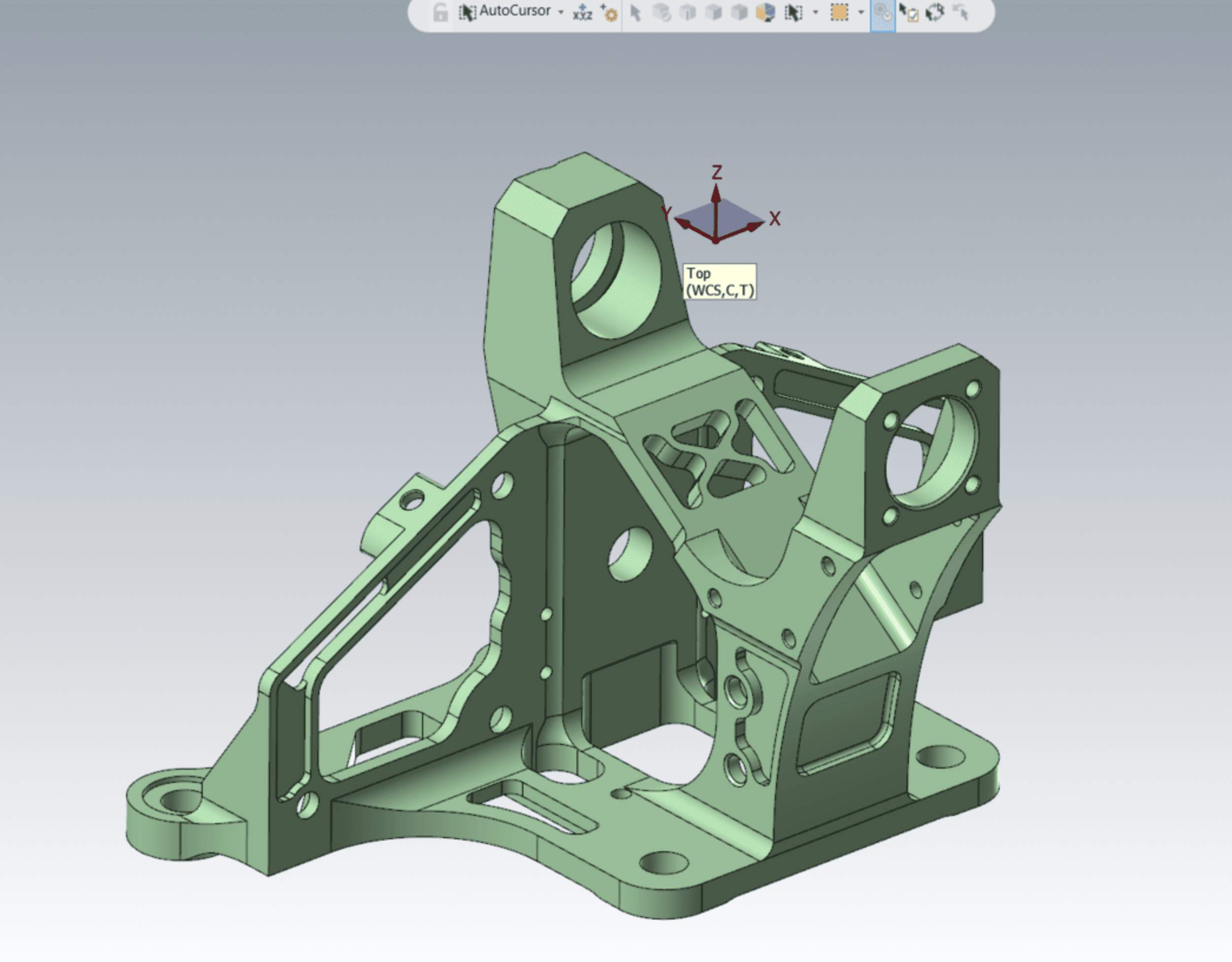 Project Thumbnail for Mastercam Multiaxis Course